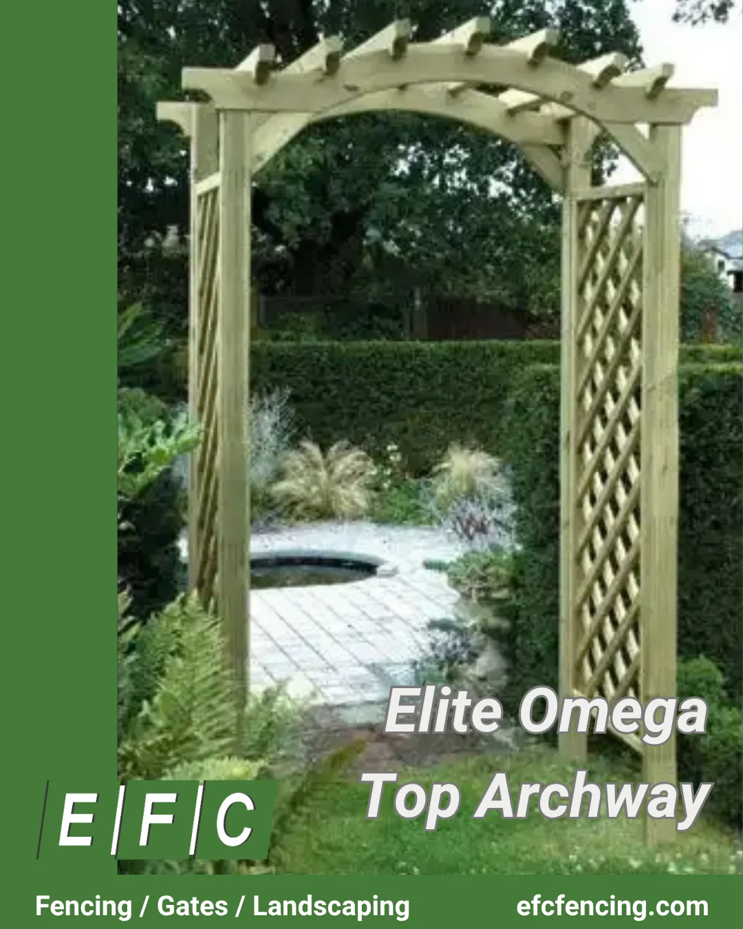Omega archway