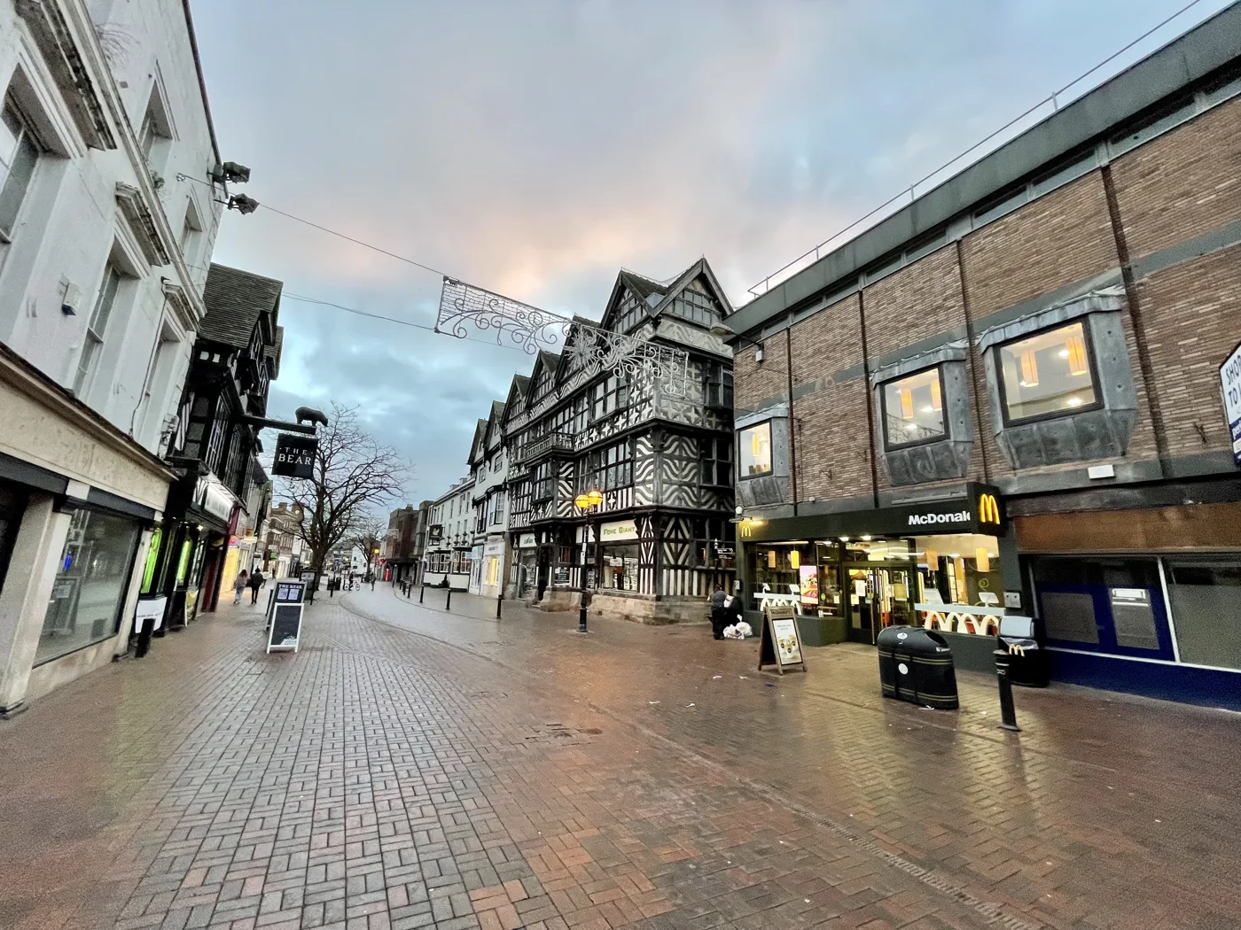 The Ancient High House on Greengate Street in Stafford town centre